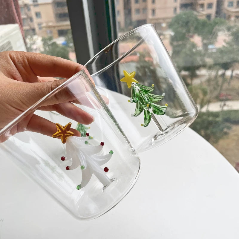 Holiday Tree Glass