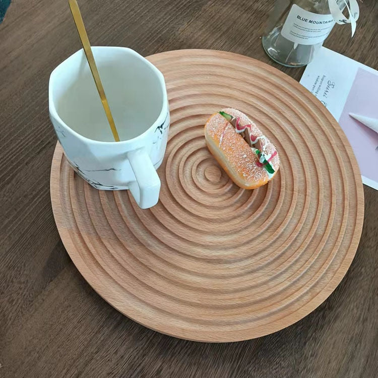 Postmodern Groove Wooden Trays