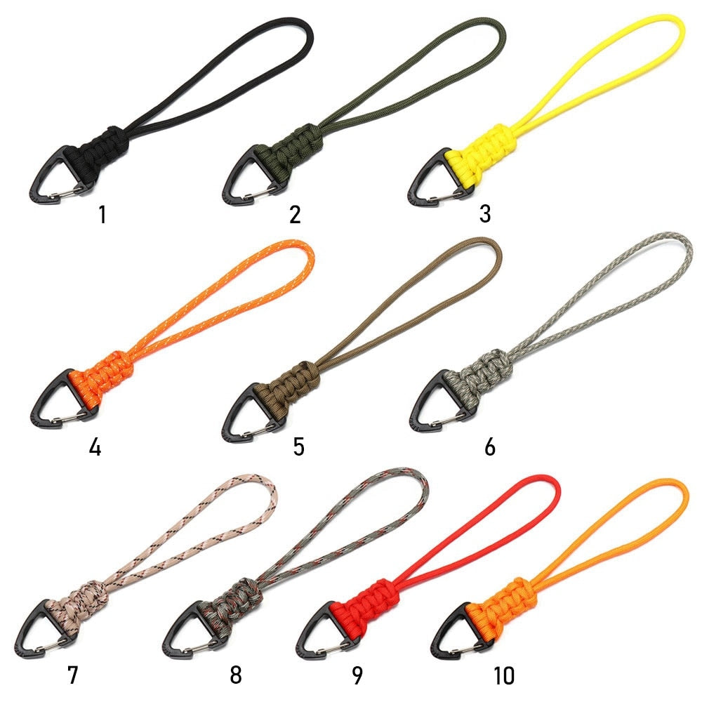 Paracord Keychain Carabiner