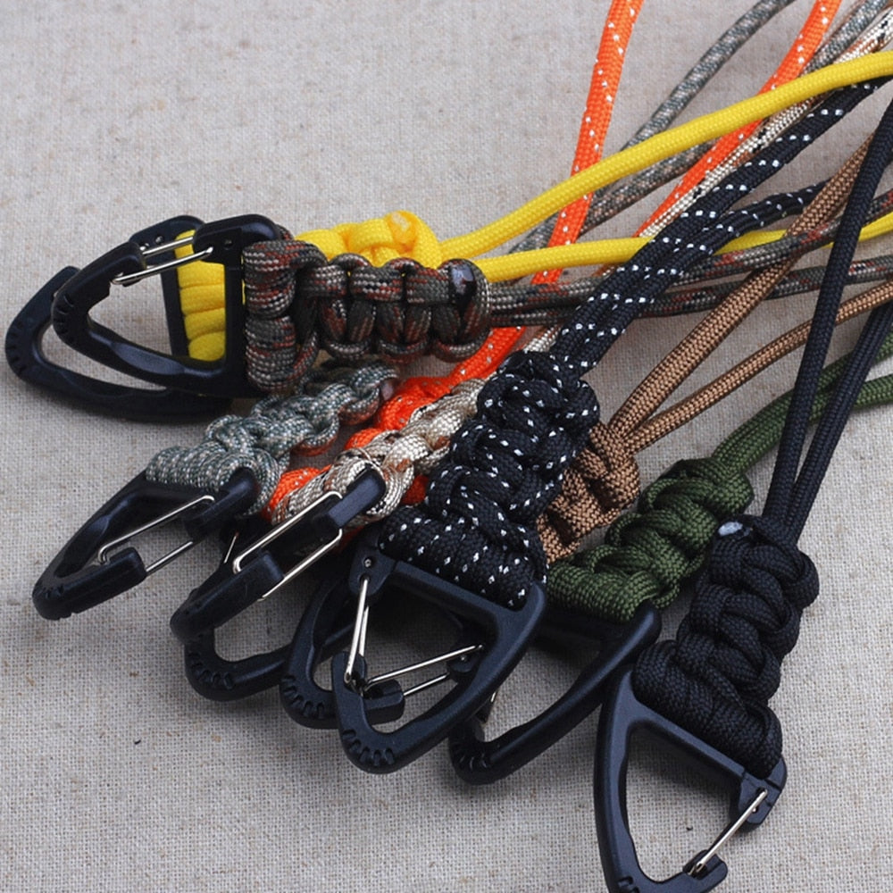 Paracord Keychain Carabiner