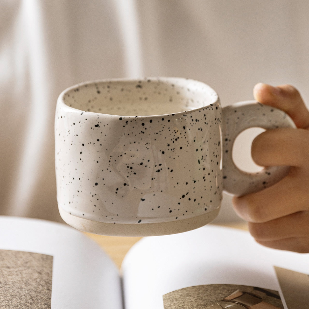 Quirky & Colorful Ceramic Mug