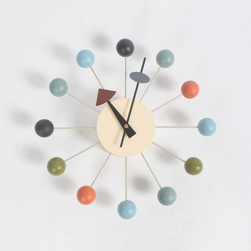 Mid-Century Modern Wall Clock