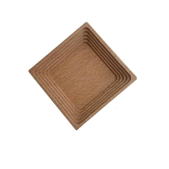 Postmodern Groove Wooden Trays