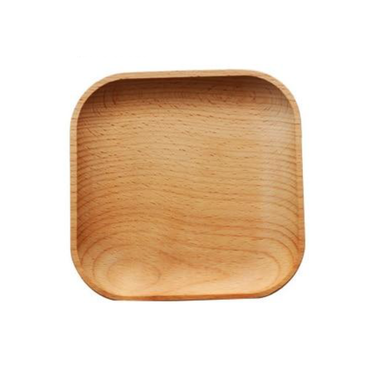 Modern Wood Serving Plate