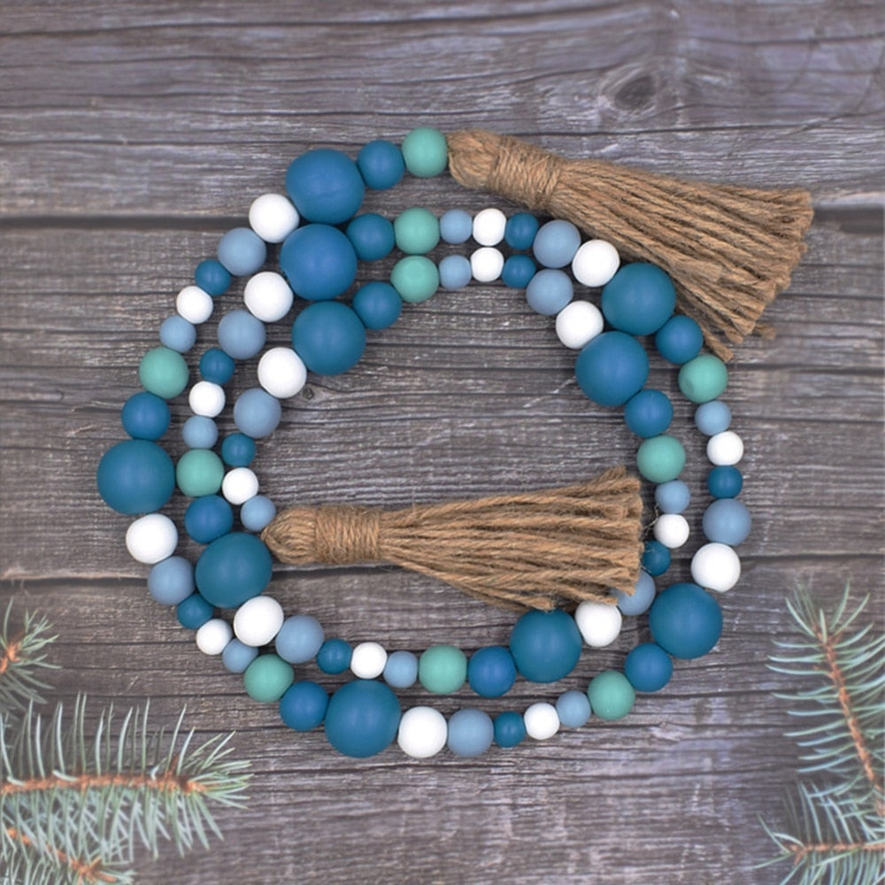 Wooden Bead Garland