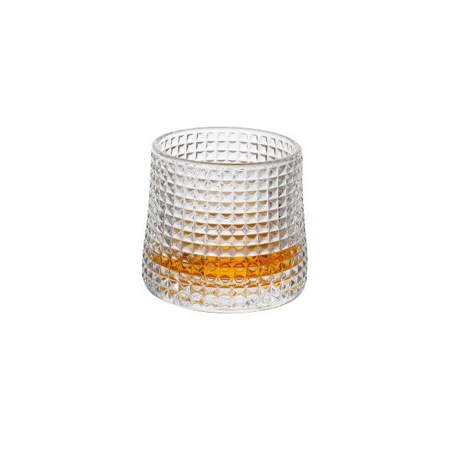 Elegant Rolling Whisky Glass