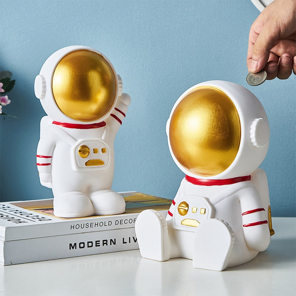 Spaceman Piggy Bank