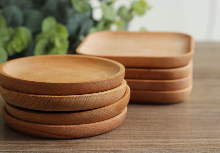Modern Wood Serving Plate
