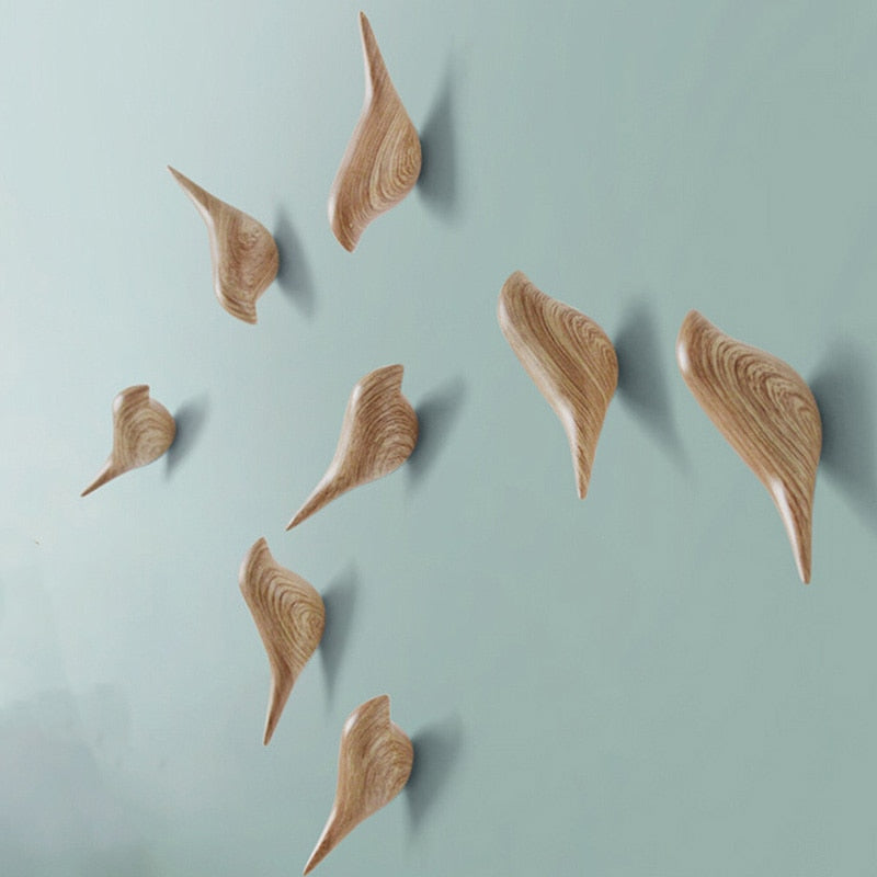 Gancho de pared de pájaro creativo
