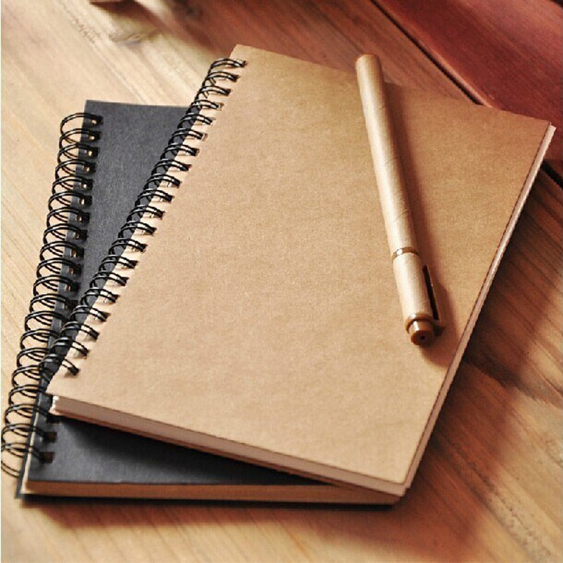 Cuaderno de bocetos encuadernado en espiral