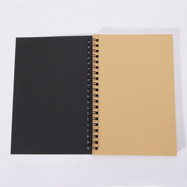 Cuaderno de bocetos encuadernado en espiral