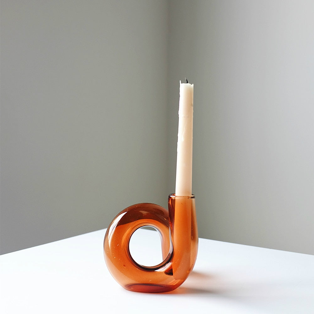 Post-Modern Twist Glass Object
