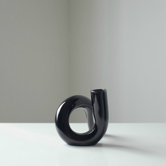 Post-Modern Twist Glass Object