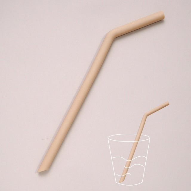 Bendable Reusable Silicone Straws
