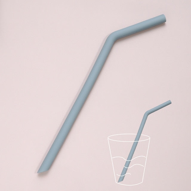 Bendable Reusable Silicone Straws