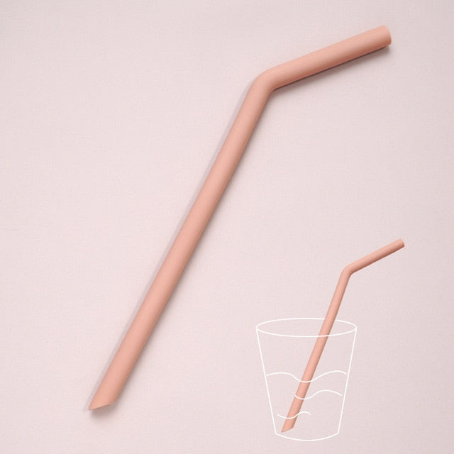 Bendable Reusable Silicone Straws