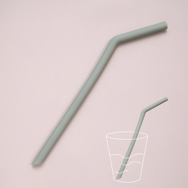 Bendable Reusable Silicone Straws
