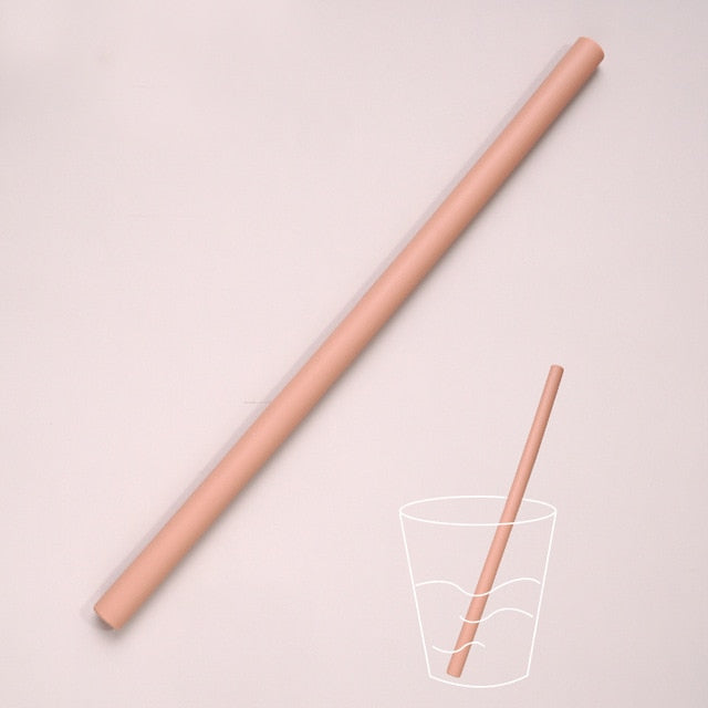 Bendable Reusable Silicone Straws