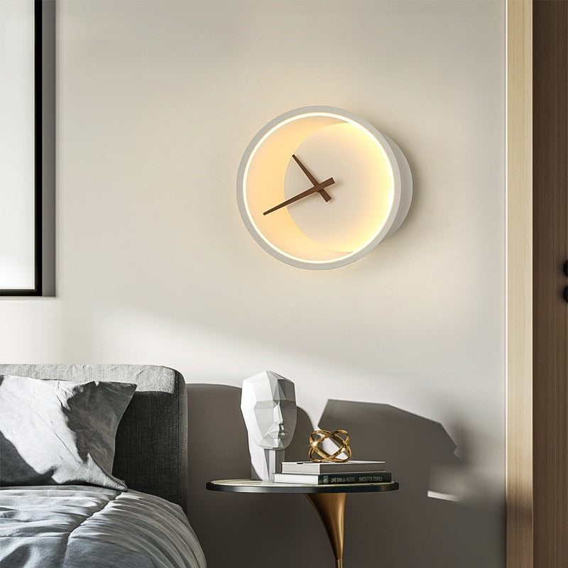 Minimalist Illuminated Wall Clock