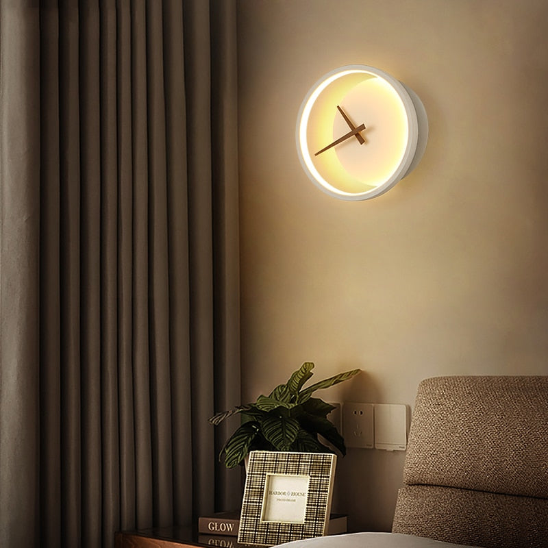 Minimalist Illuminated Wall Clock