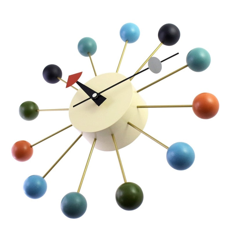 Mid-Century Modern Wall Clock
