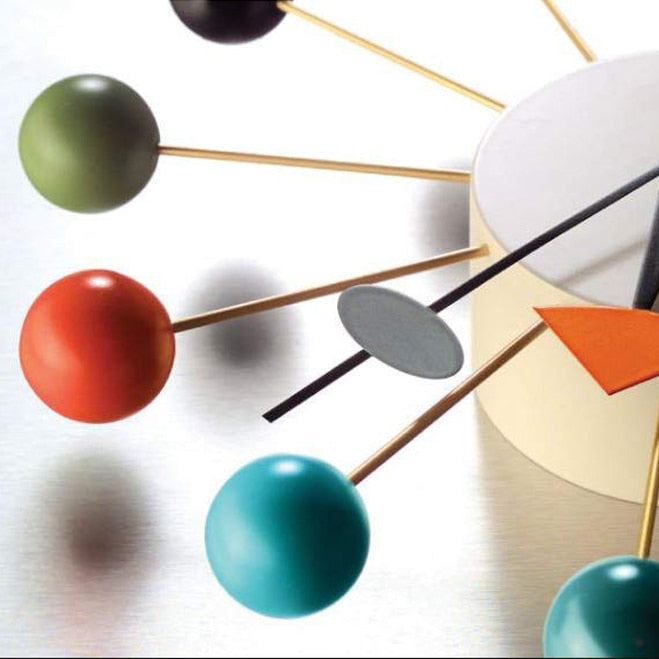 Mid-Century Modern Wall Clock