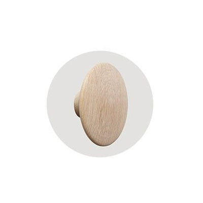 Ganchos de pared de madera de colores