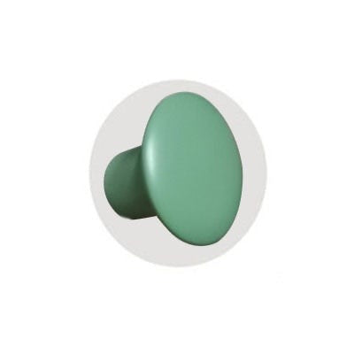 Ganchos de pared de madera de colores