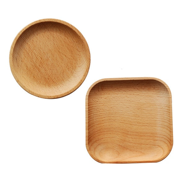 Modern Wood Serving Plate