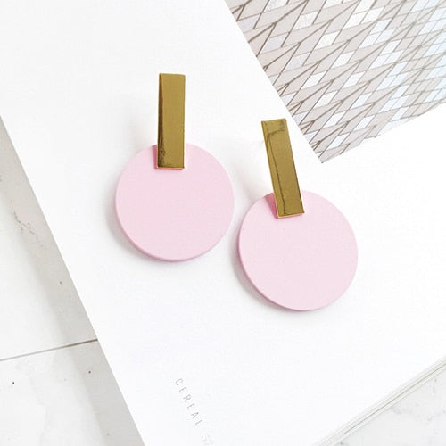 Modern Drop Earrings