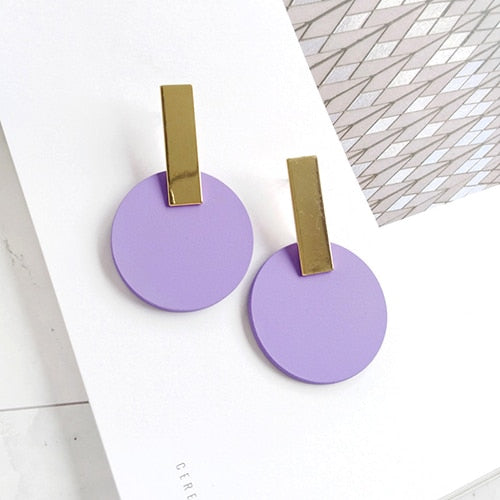 Modern Drop Earrings