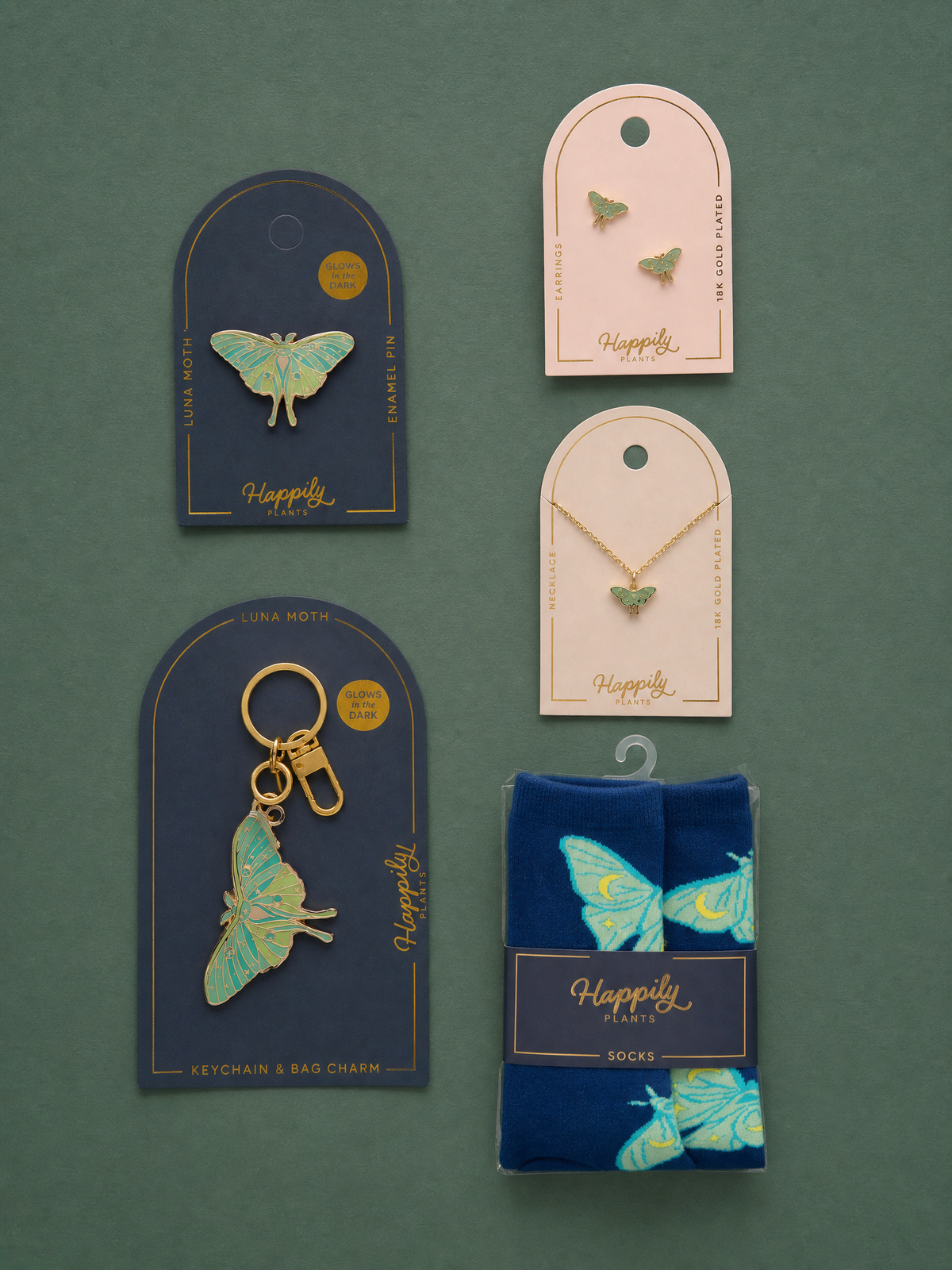 Luna Moth Pin