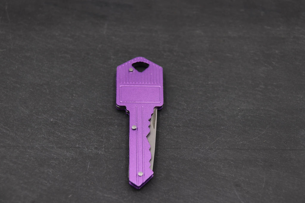 Key Shaped Keychain Knife