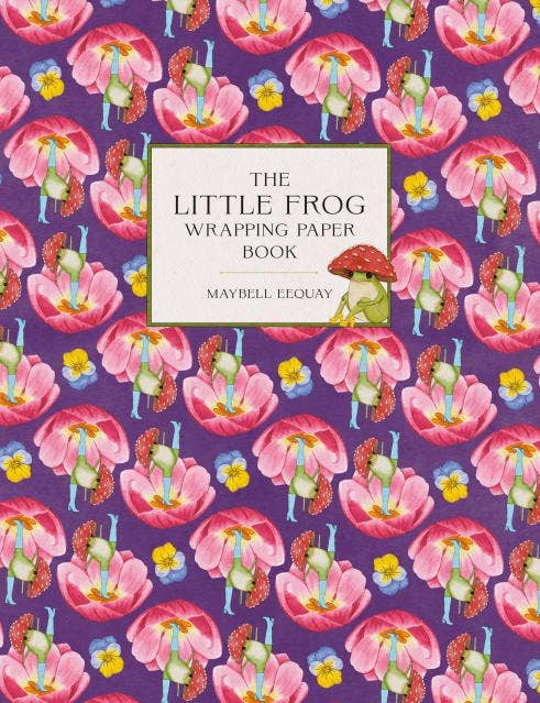 The Little Frog Wrapping Paper Book