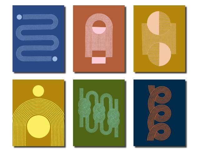 Block Shop Notecards, Set of 12