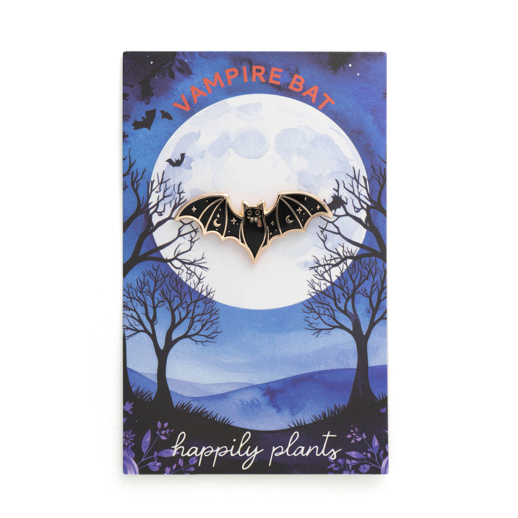 Vampire Bat Pin, Halloween Gifts, Spooky