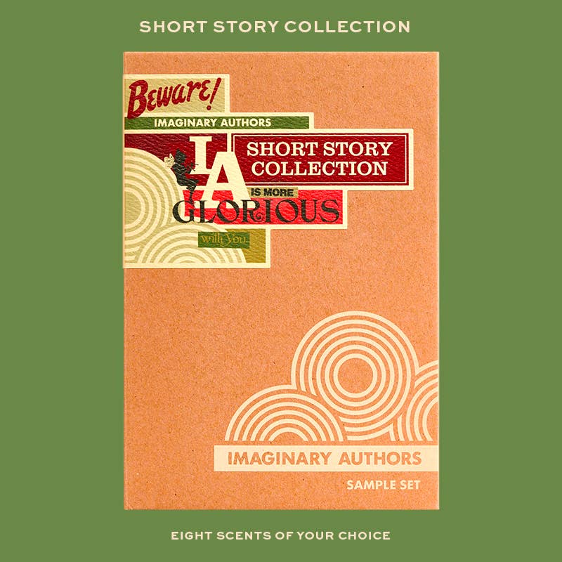 Short Story Fragrance Sampler, discovery set of fragrances, from Imaginary Authors