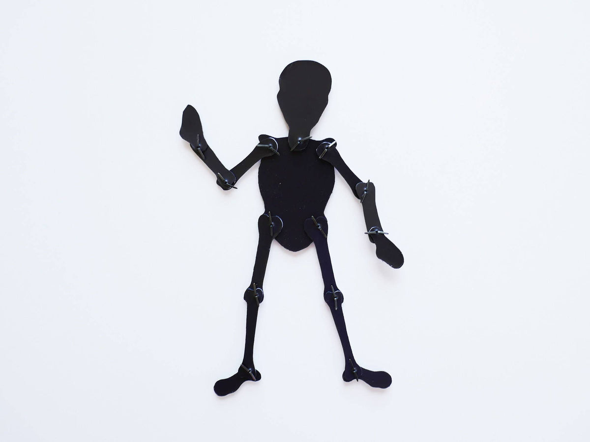 Posable fridge magnet | Skeleton | Halloween Party Decor