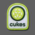 DDC-385 Cukes embroidered souvenir patch by Draplin Design Co.