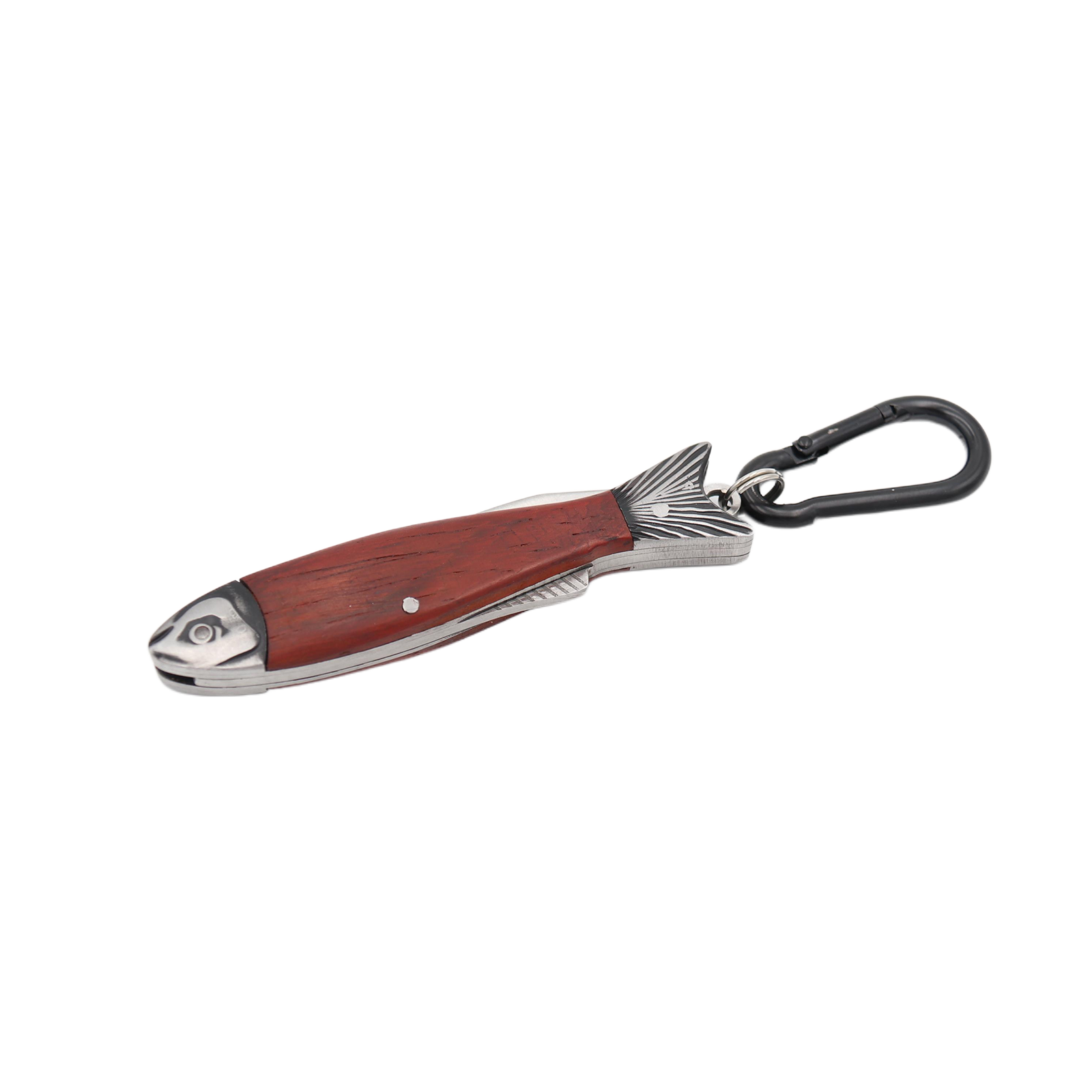 Pocket Fish Knife Keychain, 3.5 inch folding knife keychain, from Real Sic