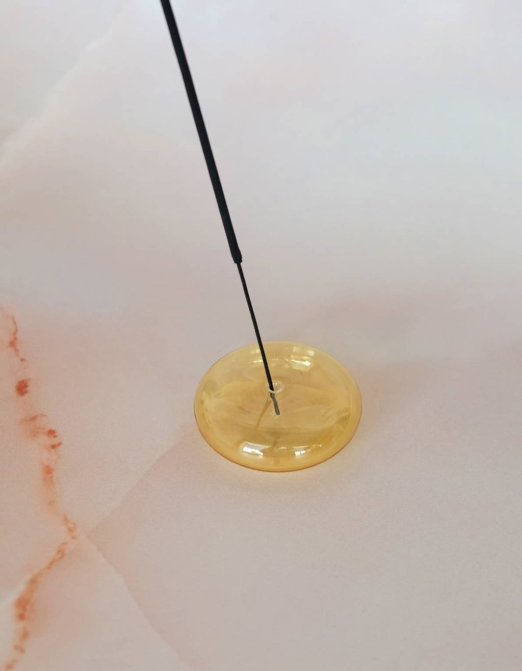 Handblown Glass Incense Holder