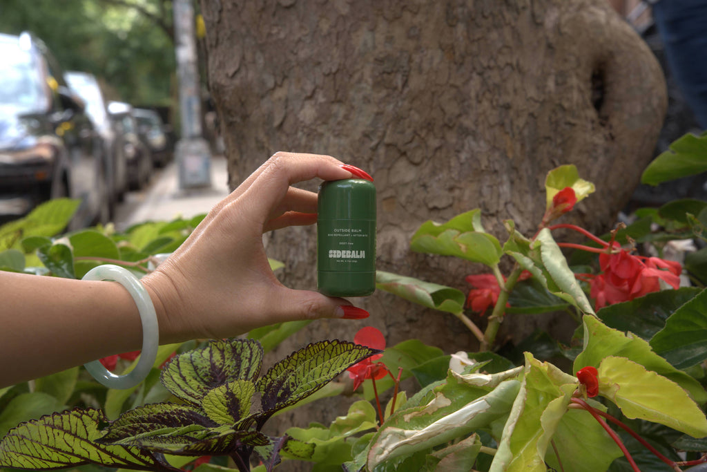 Outside Balm, DEET free bug balm, from Sidebalm