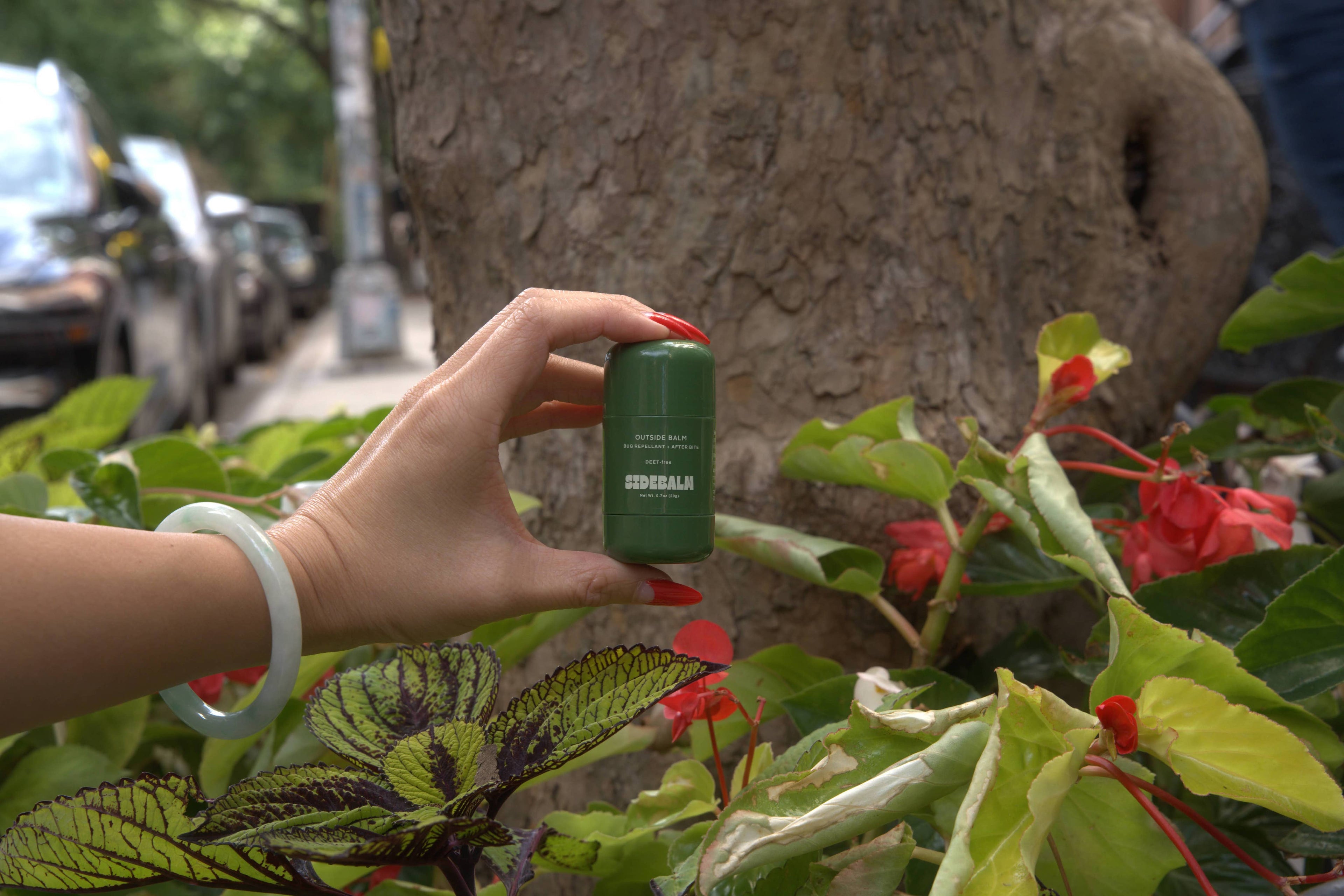 Outside Balm, DEET free bug balm, from Sidebalm