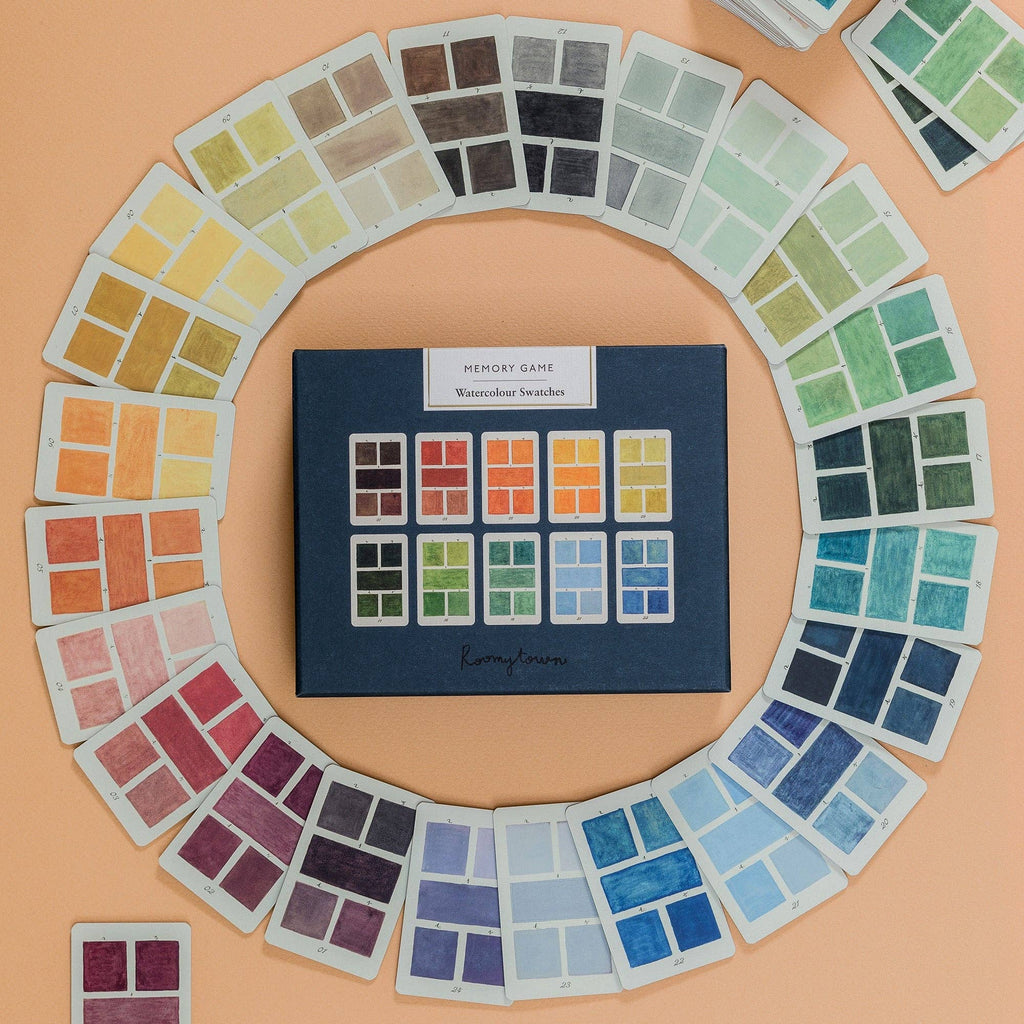 Watercolour Swatches Memory Game