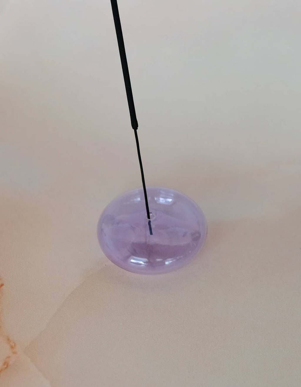 Handblown Glass Incense Holder