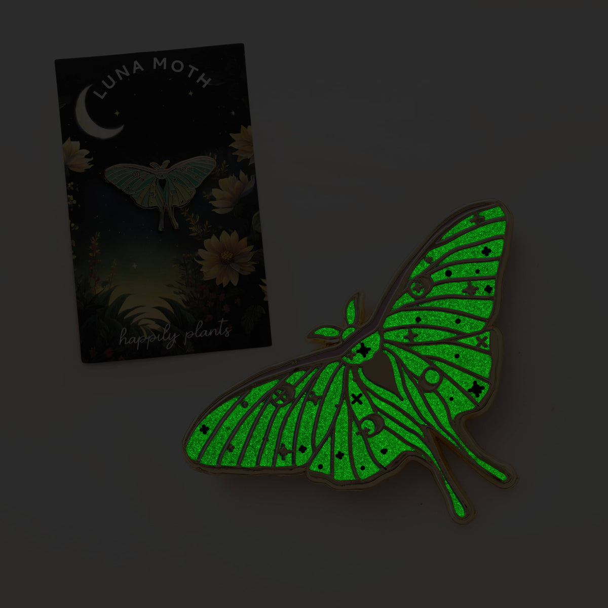 Luna Moth Pin