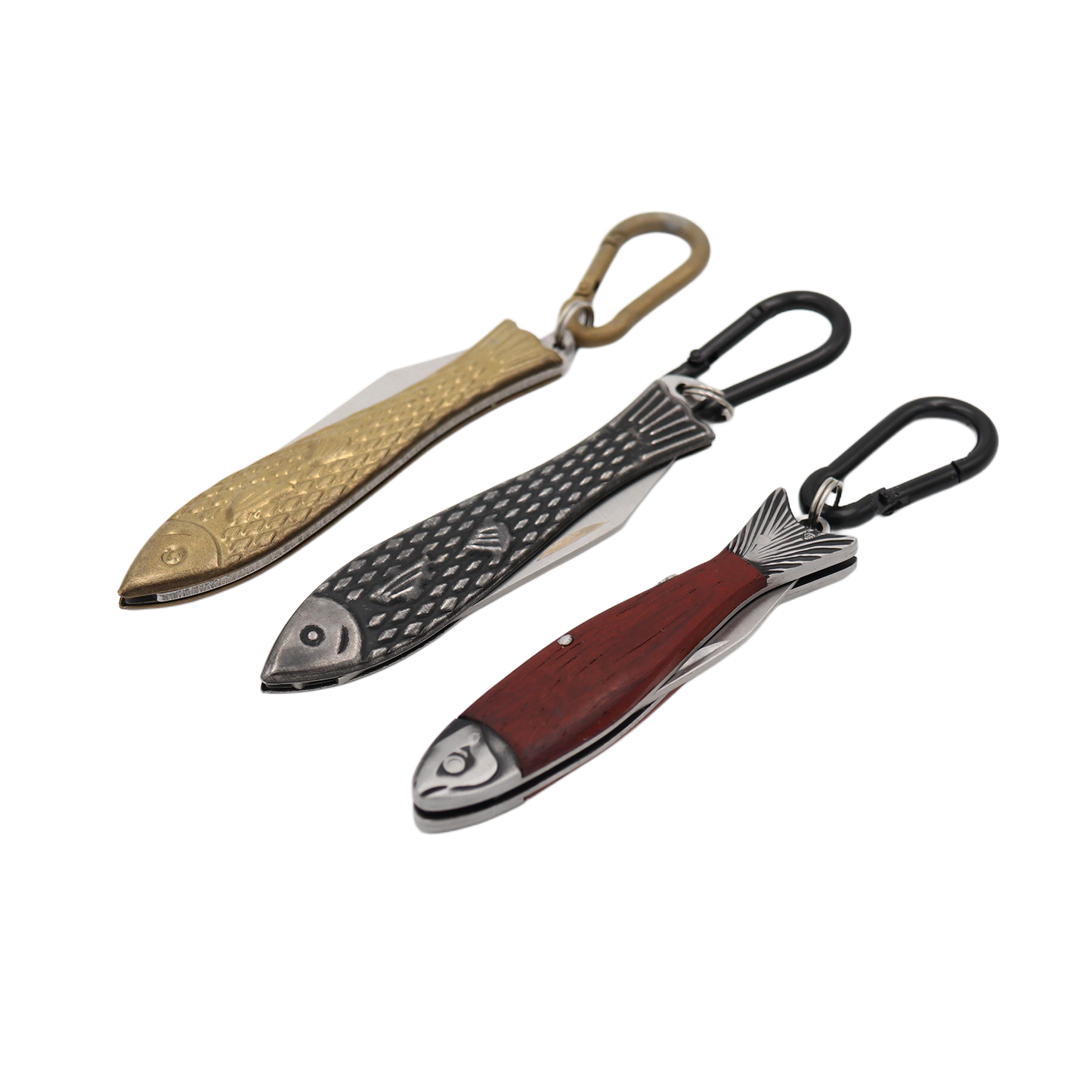 Pocket Fish Knife Keychain