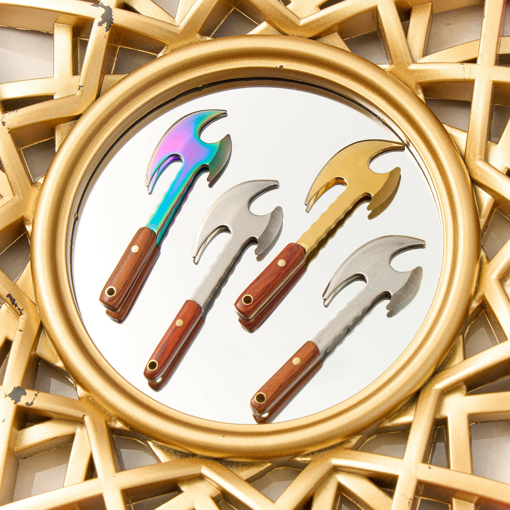 Battle Axe Keychain Knife