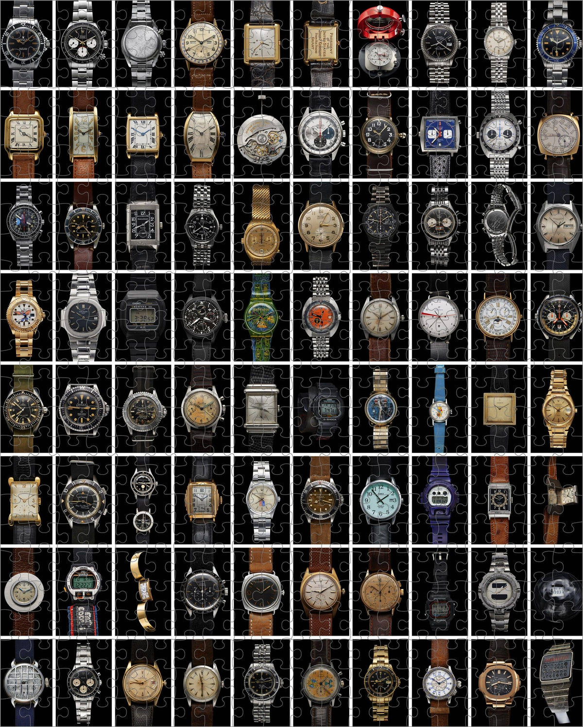 Iconic Watches 500 Piece Puzzle