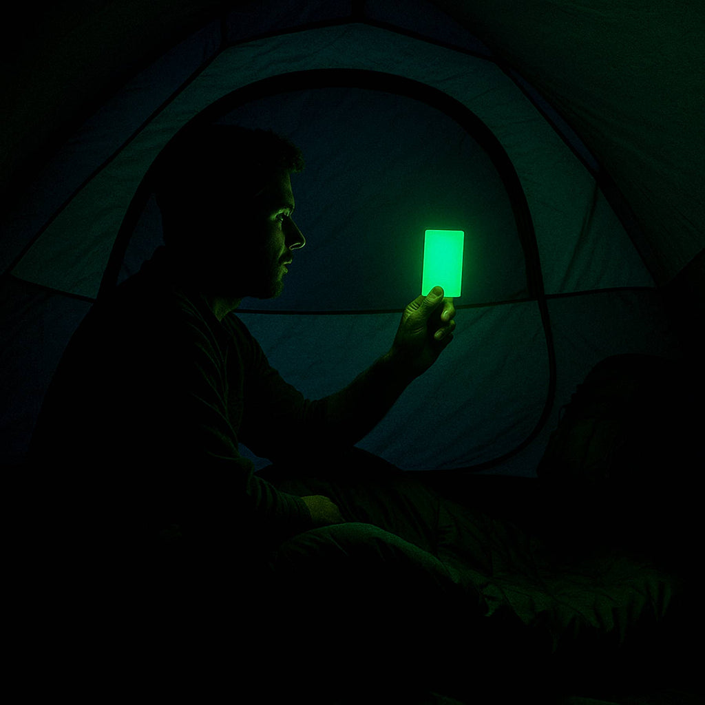 Rechargeable Glow Card, pocket sized glow tool, from Lucky Jack